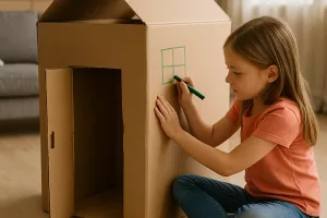 Lire la suite à propos de l’article Impossible de s’ennuyer avec ce carton vide : le tuto qui affole les familles sur TikTok