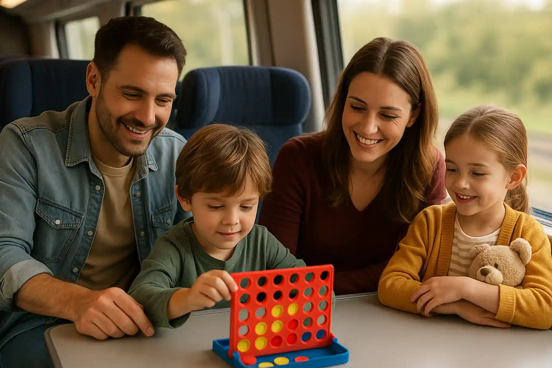 Voyager en train avec des enfants ? Cet itinéraire va vous réconcilier