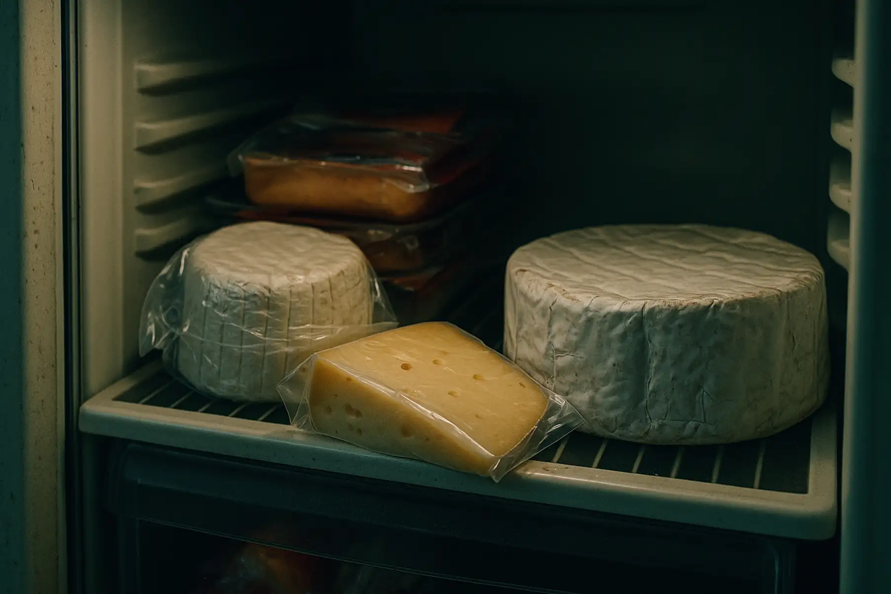 photo de fromages dans un frigo Listeria : le scandale qui fait trembler les familles françaises